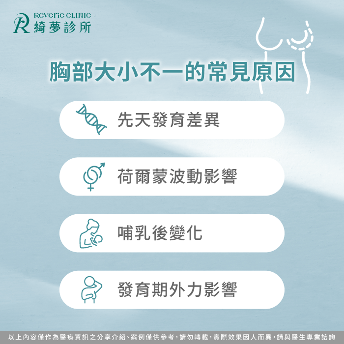 胸部大小不一樣怎麼辦-胸部大小不一樣