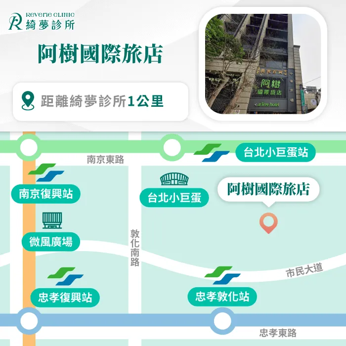 阿樹國際旅店-台北東區住宿推薦